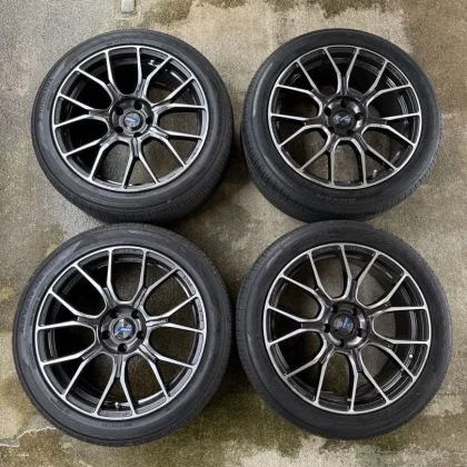 JDM Rare RAYS Gravillage Its Azure 19 Wheel Set No Tires