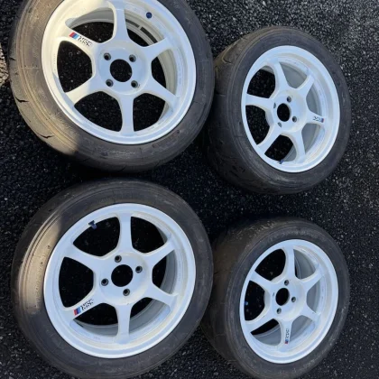 JDM SSR TYPE-C PCD100 7J 4H +35 4-Book Lightweight Wheels for Honda Ci No Tires