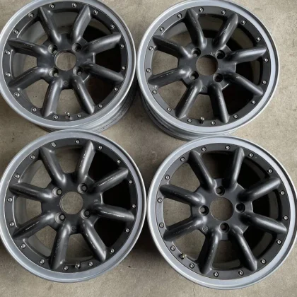 JDM Ultra Watanabe Eight Spoke RS8R 15x5.0J +45 4H PCD100 Wheels for K No Tires