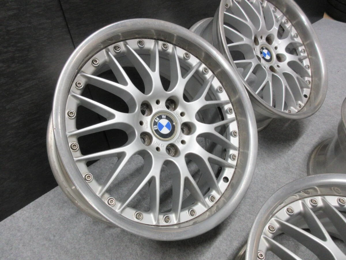 JDM Imported rare BMW genuine Black Spoke Composite II wheels made by No Tires - Image 7