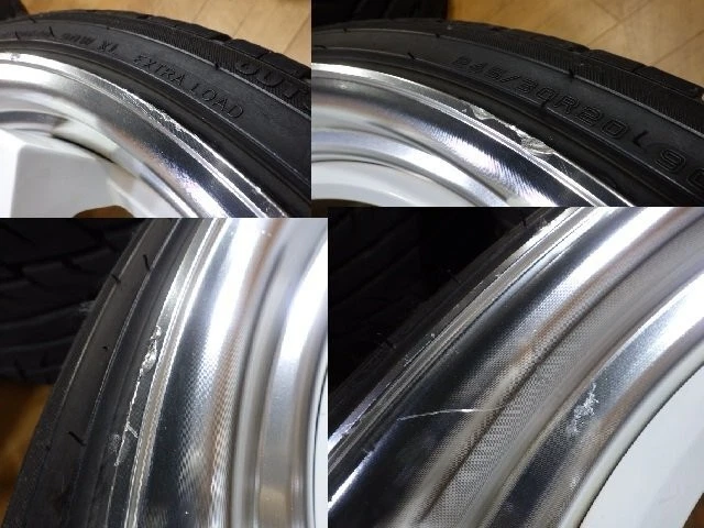 JDM ZENITH 5Line wheels and tires 4Book 5H-114.3 209.5J+39 245/30R20 1 No Tires - Image 8