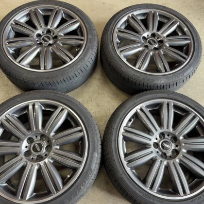 JDM BMW F60 Black Suo Bar Genuine TOYO 2023 19-inch Wheels Set of 4 No Tires