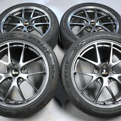 JDM BBS RI-A 7.5J +48 offset wheels PCD 114.3 5H RI-A019 for Step Wago No Tires