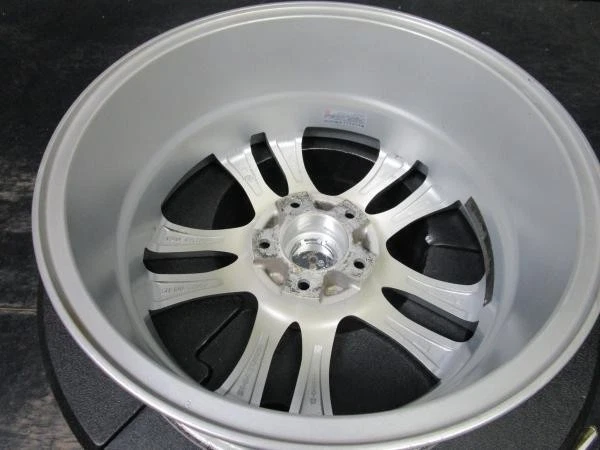 JDM Aphrodite WX 7J-17+48 114.3 silver wheels with Goodyear IceNavi 7 No Tires - Image 7
