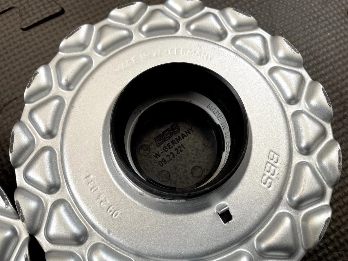 JDM BBS RS Center Cap Ornament Full Set of 4 Made in West Germany by B No Tires - Image 9