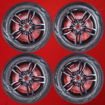 JDM 4BookSET for BMW Pirelli Ice Asymmetrico 205/55R16 91Q MAK LUFT 7J No Tires