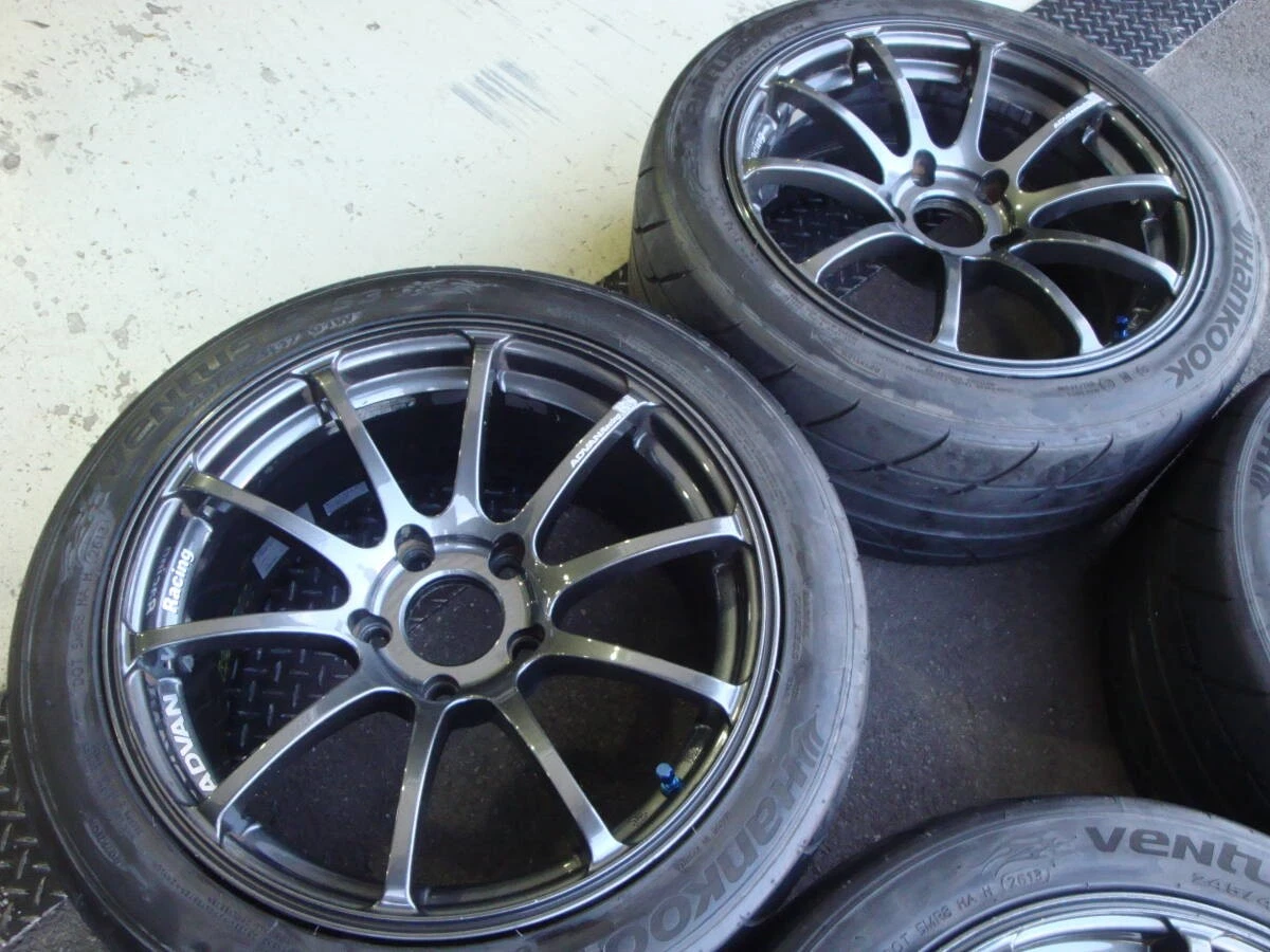 JDM For BMW ADVAN Racing RS 17-inch aluminum wheels + Hancock Ventus R No Tires - Image 4