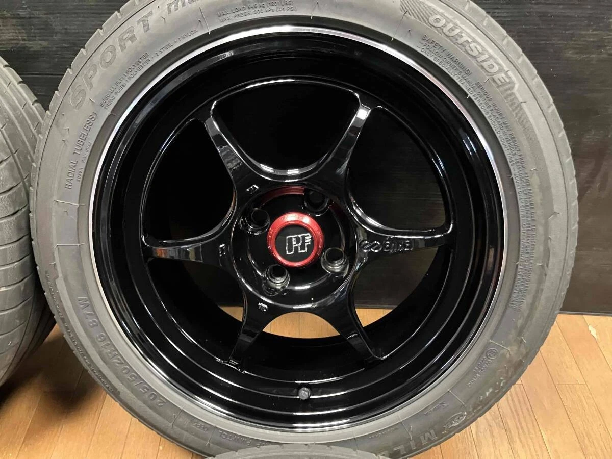 JDM ENKEI PF06 4Wheels No Tire 16x7+35 4x100 Hub67.1 - Image 5