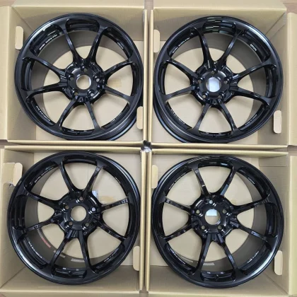 JDM RAYS VR NE24 CLUB SPORT 4Wheels no tires 18x9.5+21 5x114.3 BK