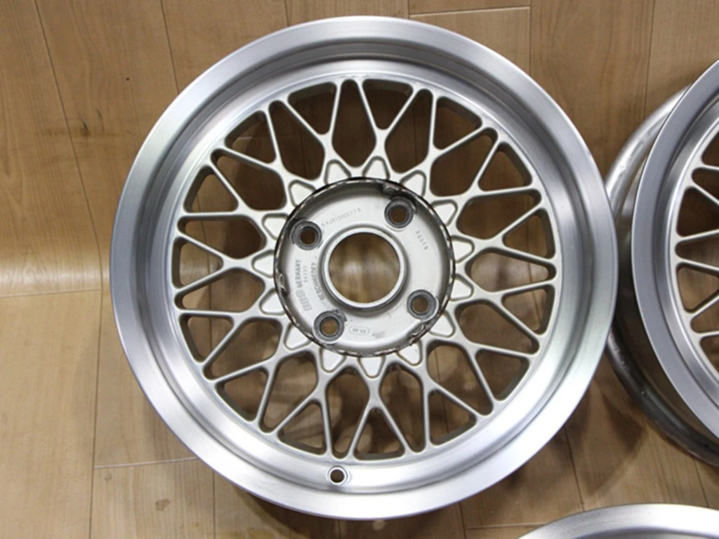 JDM B191 Out-of-print rare BBS RG019 15x6.5J+18 PCD114.3 4-lug 3-wheel No Tires - Image 2