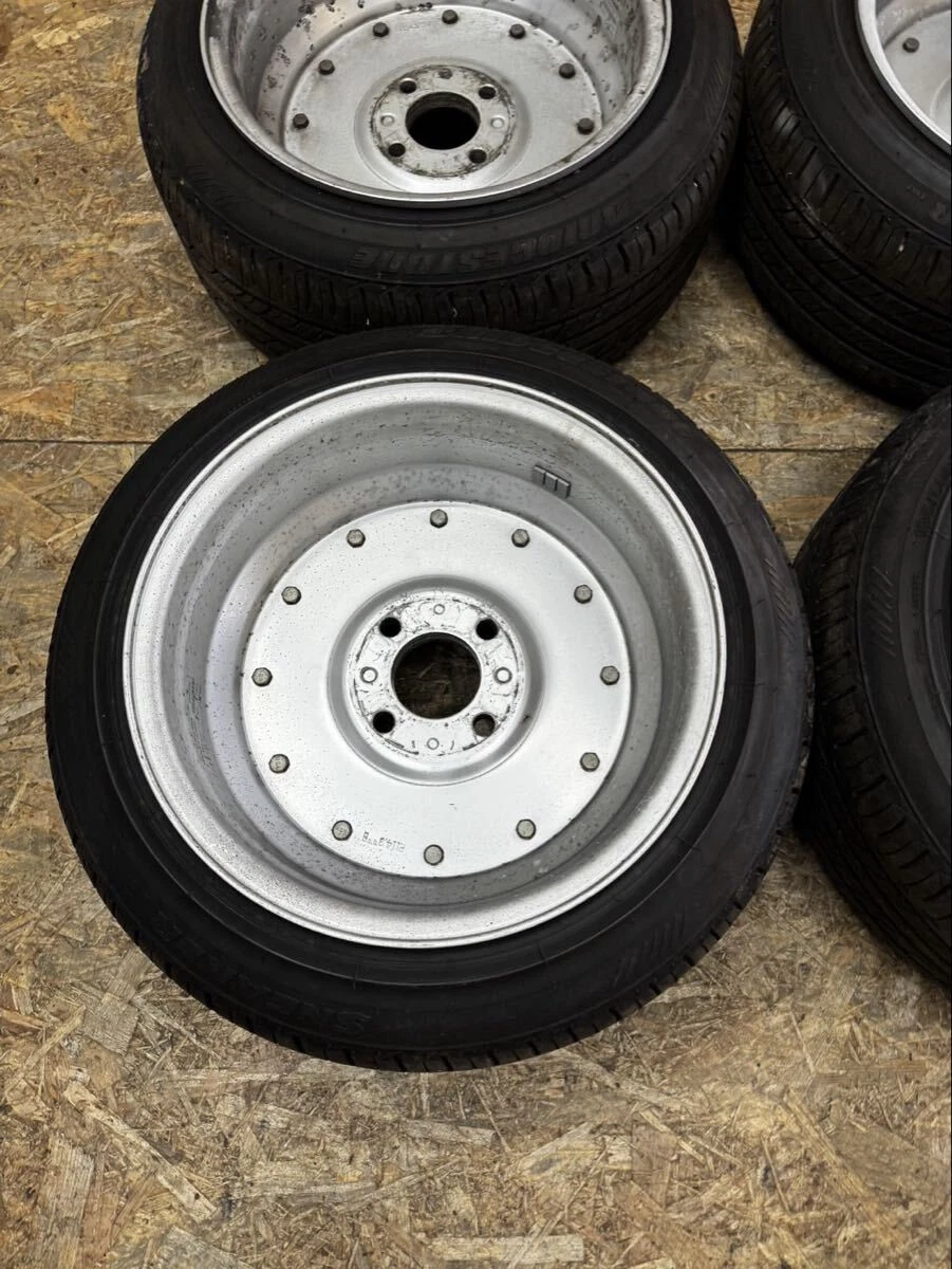 JDM Rare SSR MK-1 158.5J-8 PCD114.3 4-hole 4H deep rim discontinued. F No Tires - Image 6