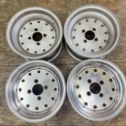 JDM Rare SSR MK-1 137J 7.5J PCD110 4-hole 4H Deep Rim Wheels Discontin No Tires