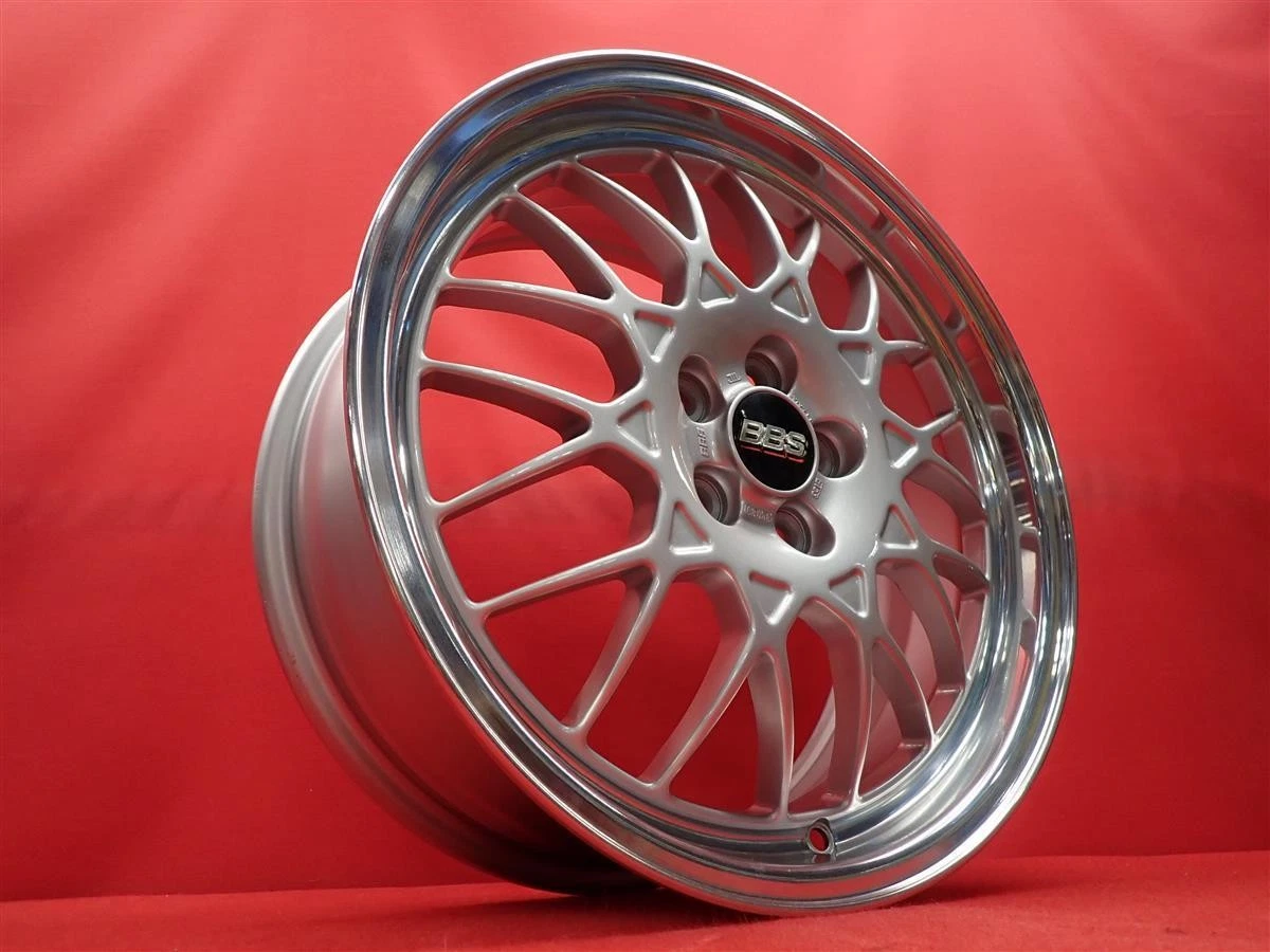 JDM Lightweight 7.1kg 1 pc Subaru genuine BBS used wheels 4Book 7J 17P No Tires - Image 2