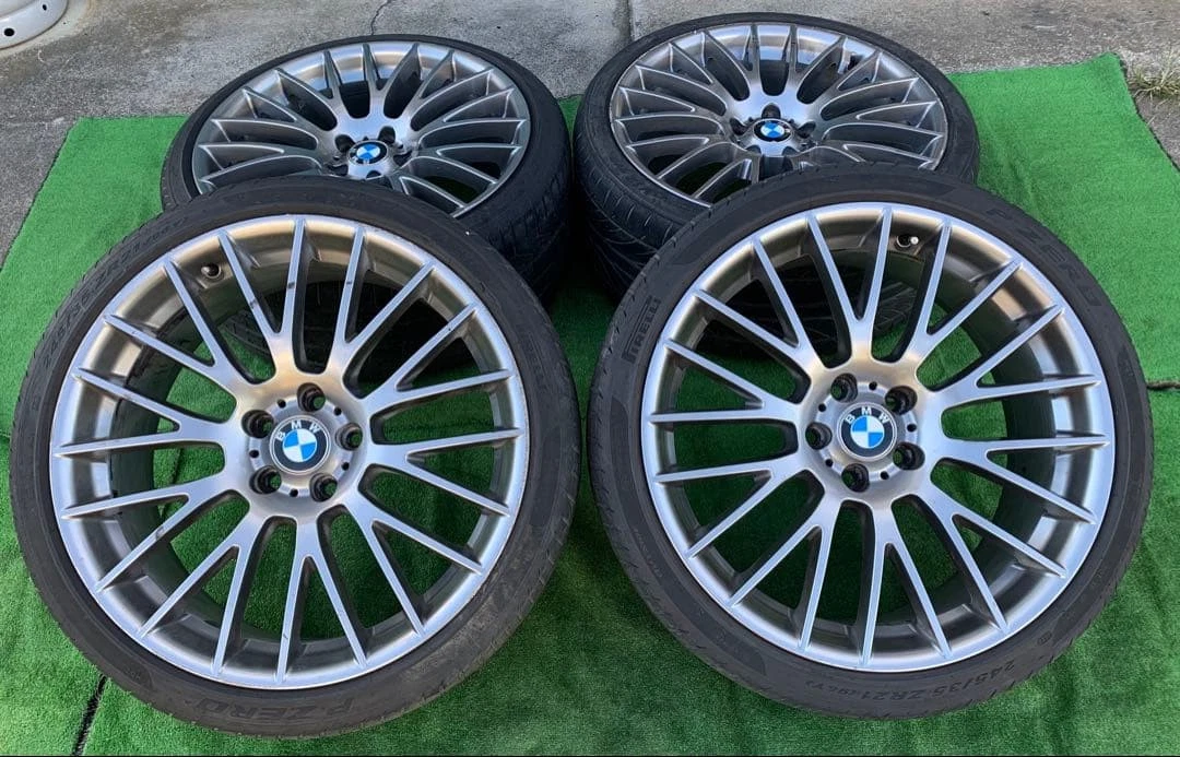 JDM BMW genuine 21-inch 10J/8.5J OFF +41/+25 PCD120 No Tires - Image 7