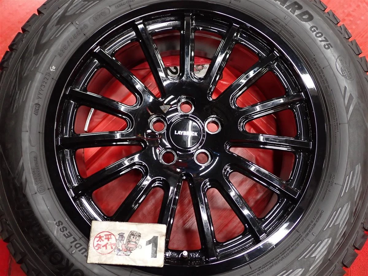 JDM Yokohama IceGuard G075 275/55R20 117Q 15-spoke tires 8.5J +38 PCD1 No Tires - Image 5