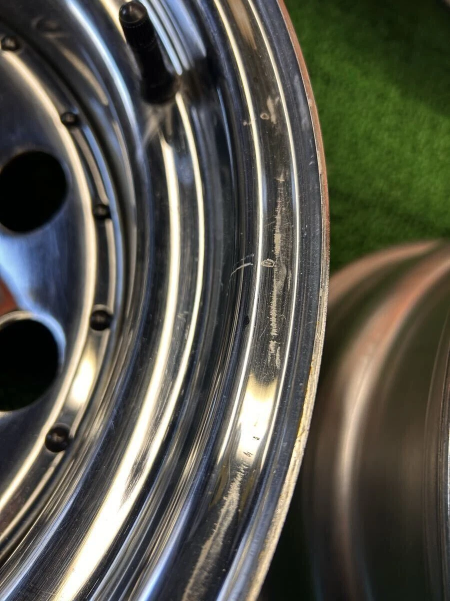 JDM RT-12 15 deep rim black plated 8J ET -16 PCD114.3-4Book No Tires - Image 7