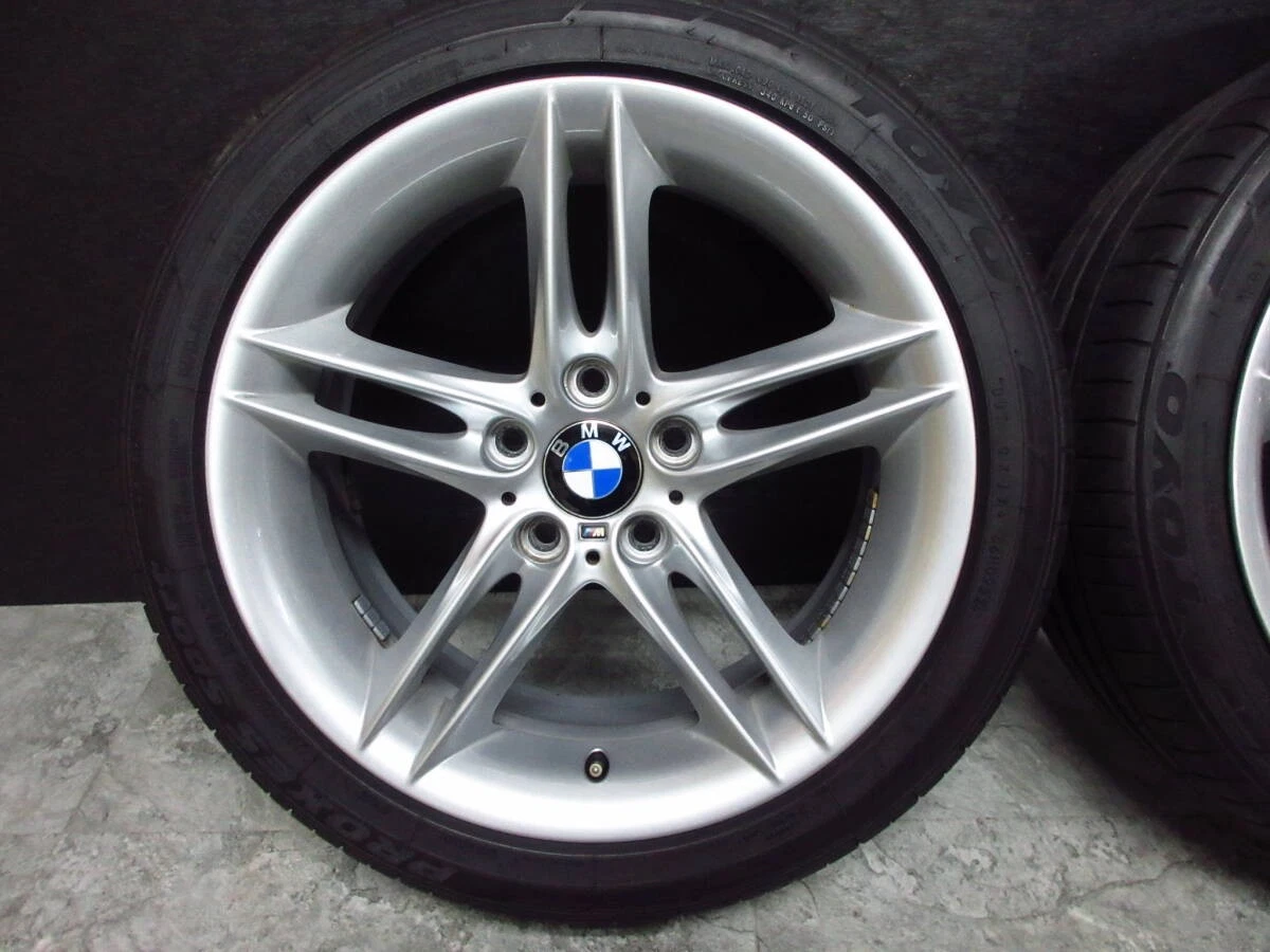 JDM BMW Z4M Roadster Genuine Double Spoke 224M Wheels 18 E85 E86 E46 E No Tires - Image 2