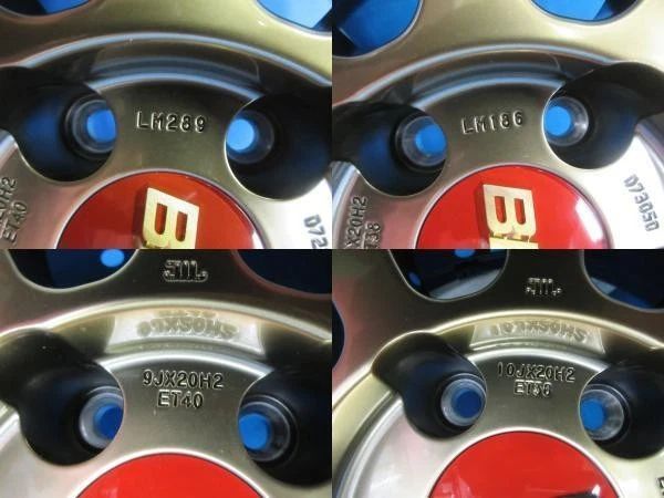 JDM 4Book Limited Edition Used 30th Anniversary Model BBS LM LM186 LM2 No Tires - Image 10