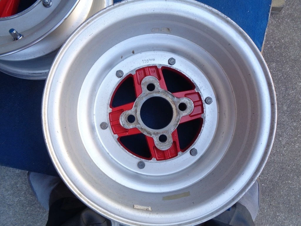 JDM Rare SSR MK-II 7J/+11 PCD 110 M12x1.5 with dedicated rock nuts 4-b No Tires - Image 8