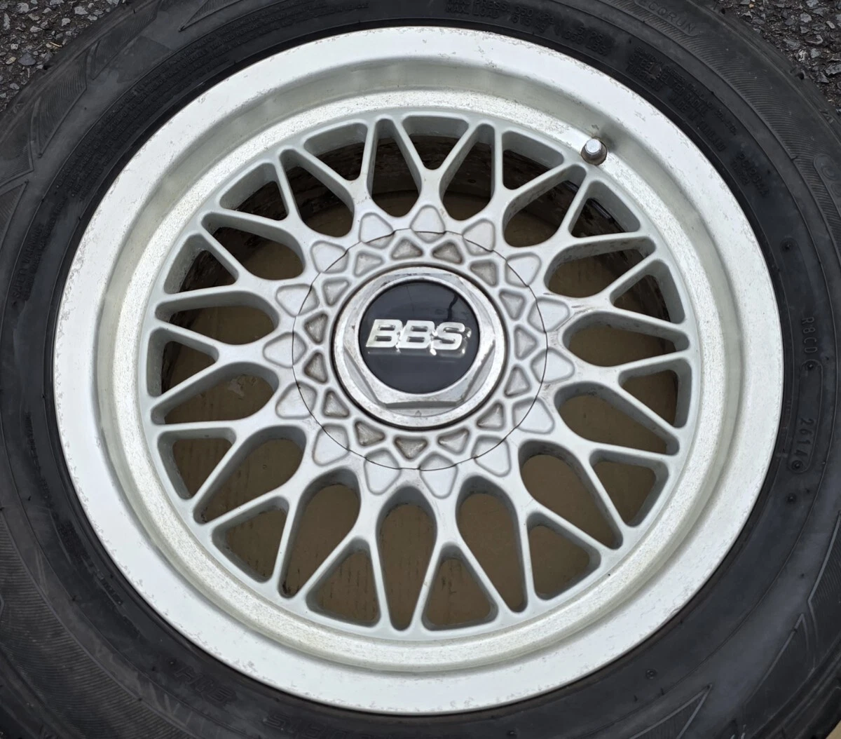 JDM BBS RG039 GERMANY 156.5Jx15 +36 114.3/4H Cappuccino Silvia 180SX A No Tires - Image 4