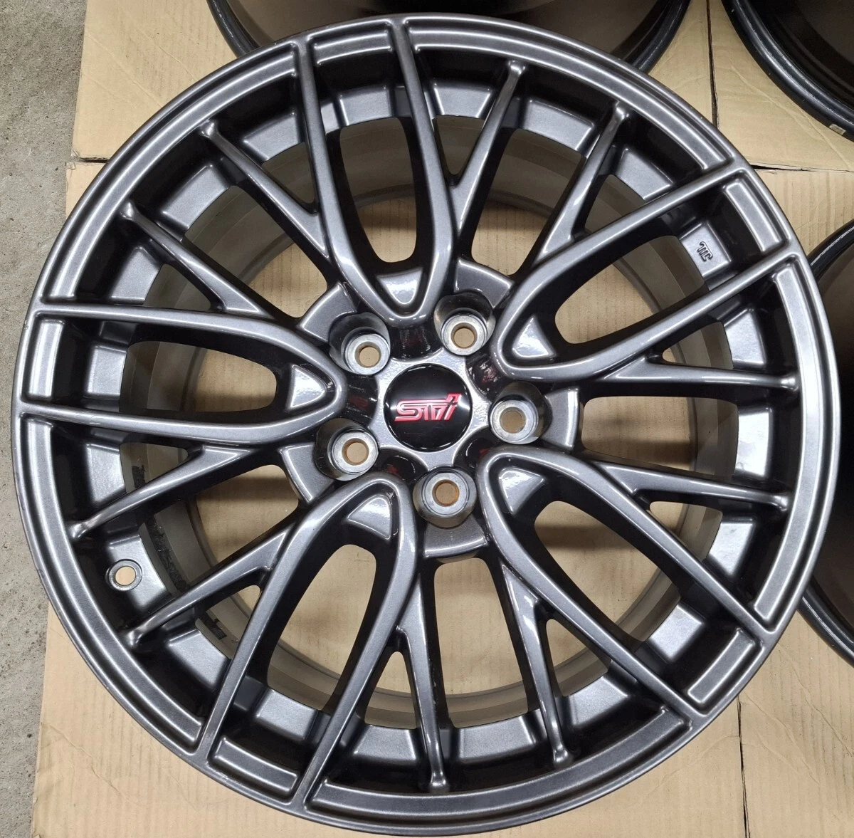 JDM Subaru WRX STI genuine 188.5J wheels 4-wheel set compatible with L No Tires - Image 3