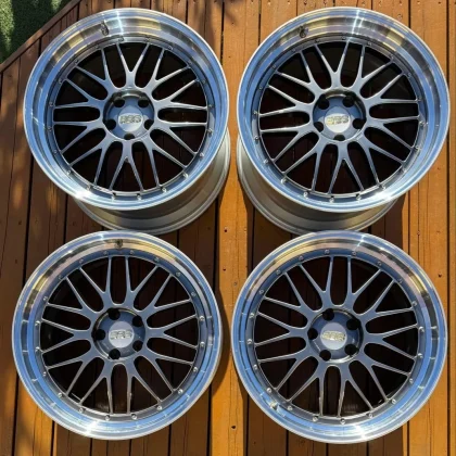JDM BBS LM 208.5j 2Book 9.5j 2BookPCD114.3 No Tires