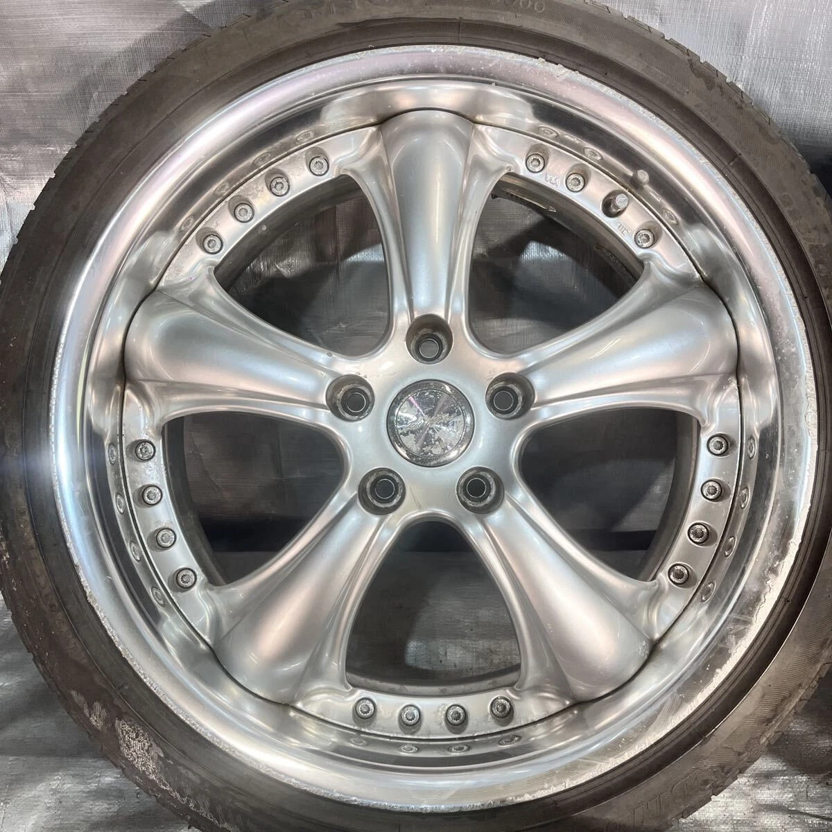 JDM WORK EUROLINE ESE-F 1818x8J +35 114.3 5H Deep Rim Aluminum Wheels No Tires - Image 2