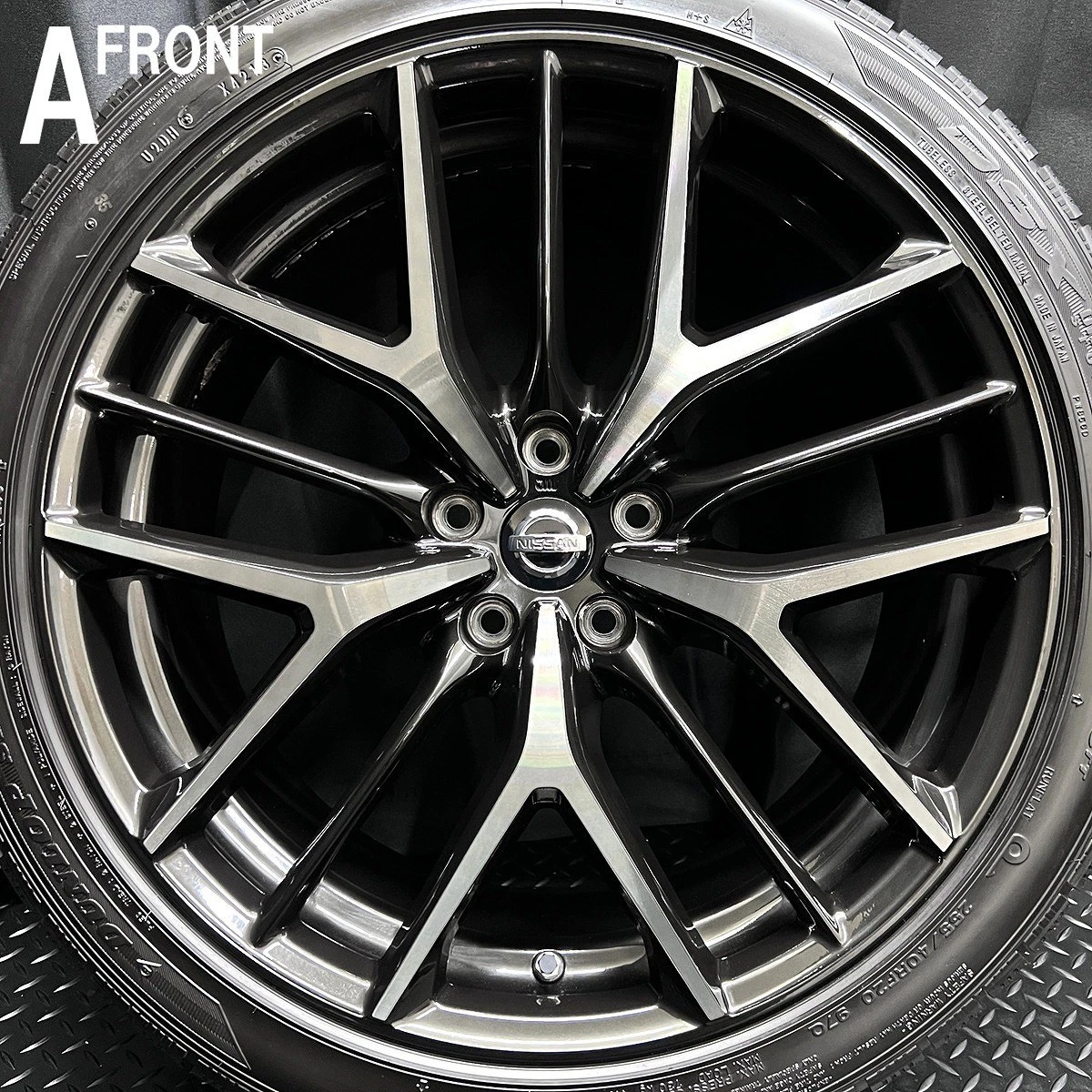 JDM 90% tread depth RAYS forging wheels for the late-model R35 GT-R & No Tires - Image 5