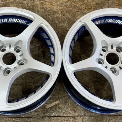 JDM Rare RAYS Volk Racing Challenge 179J+40 PCD114.3 5-hole 5H Discont No Tires