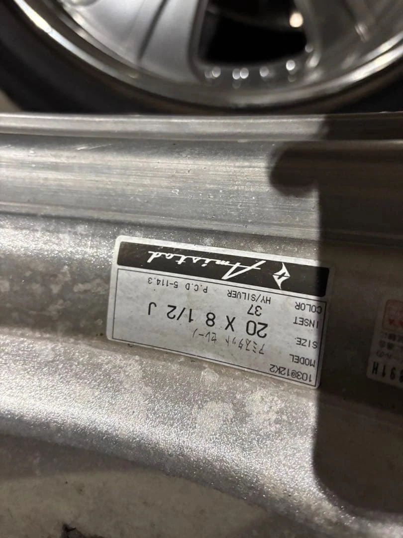 JDM Amistad SERENO 20 Big width. No Tires - Image 5