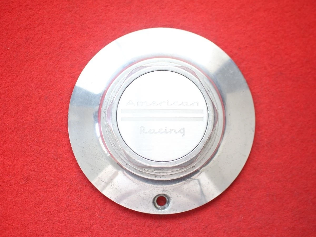 JDM 1 sheet American Racing Used Wheel Center Cap Center Cover Emblem No Tires