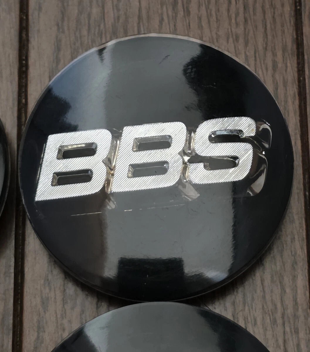 JDM Rare BBS Center Caps 70mm for RF LM RG-F RE-L RE-L2 and RG-R. 09 2 No Tires - Image 3