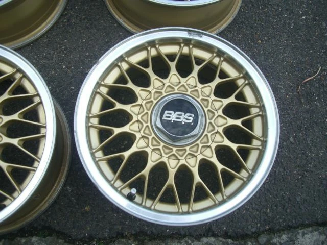 JDM Genuine gold BBS wheels 14-inch for a full set of Miata Roadster N No Tires - Image 2