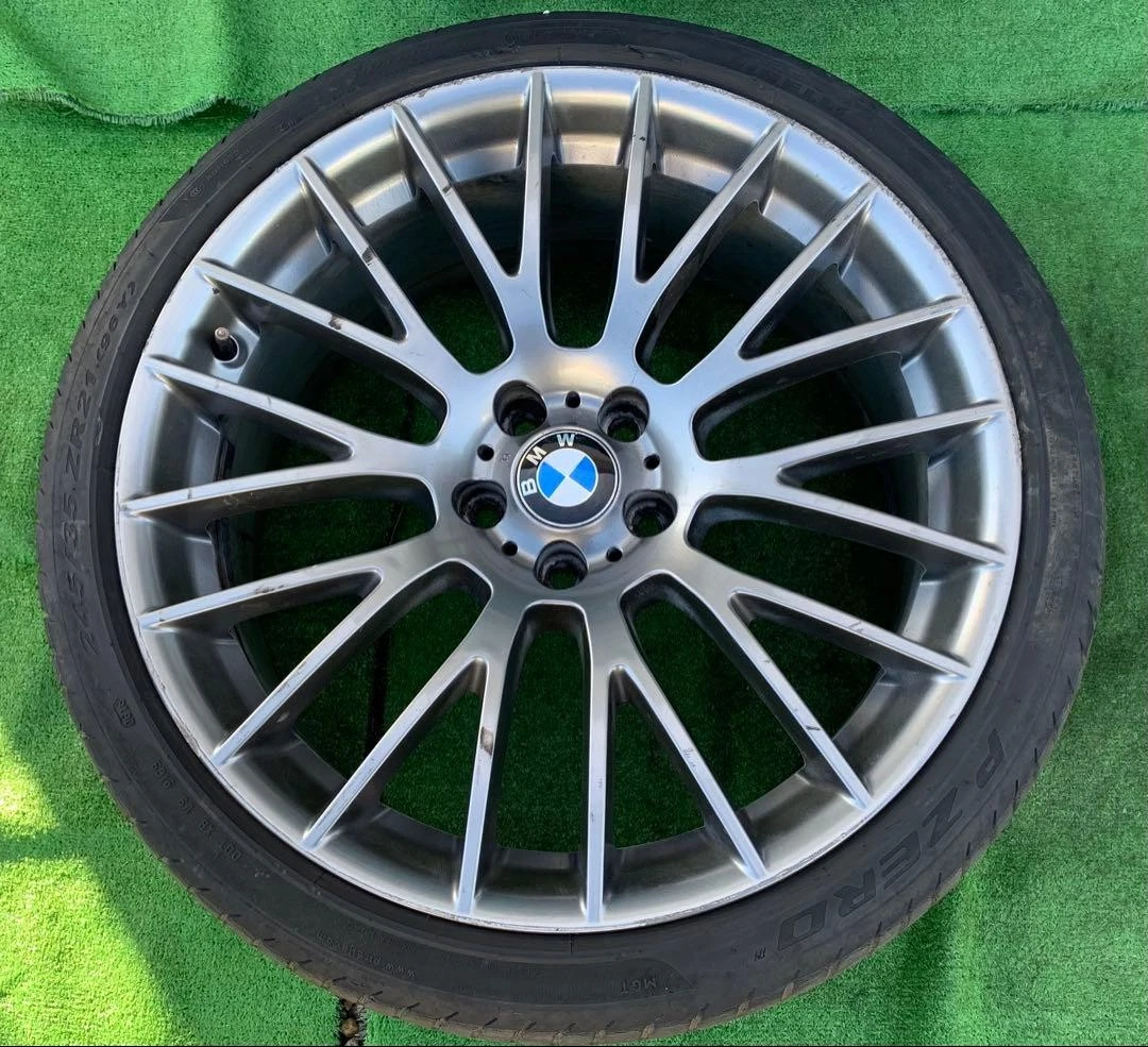 JDM BMW genuine 21-inch 10J/8.5J OFF +41/+25 PCD120 No Tires - Image 3