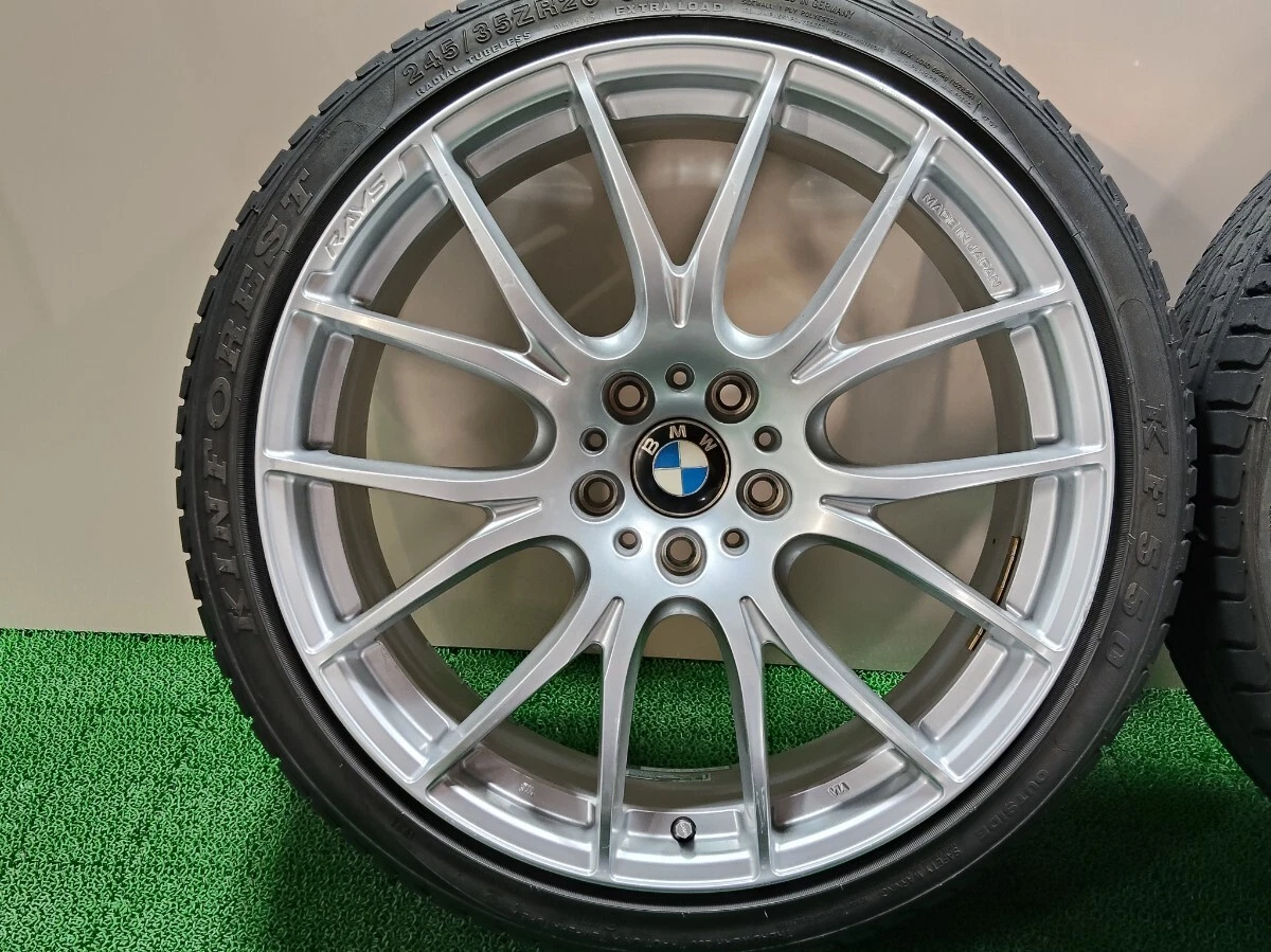 JDM RAYS Village 2x7 wheels 208.5J +36 offset 9.5J +36 offset 5x120 bo No Tires - Image 3
