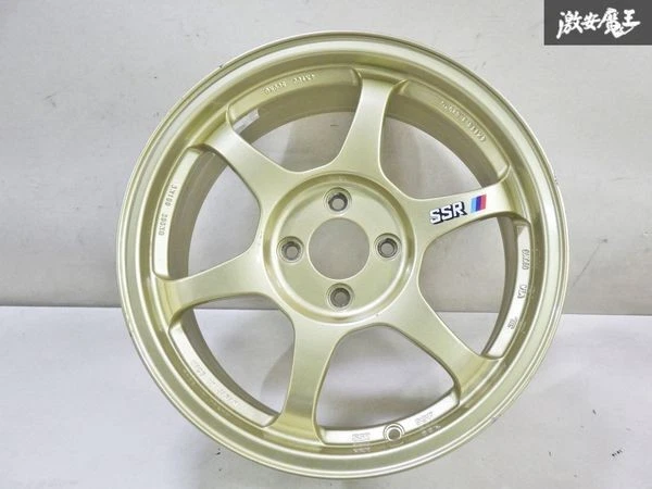 JDM 1Pcs SSR typeC 167J +42 PCD100 4-hole wheel gold metallic series 2 No Tires - Image 5