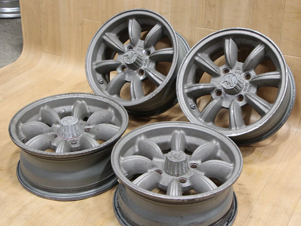 JDM B133 Rare Old Car ALTAIR 14X6J+20 PCD114.3 JDM USDM GX51 GX61 GX71 No Tires - Image 6
