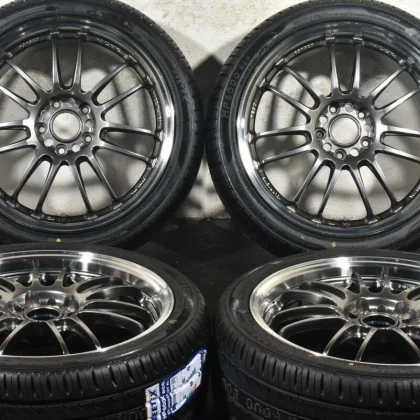 JDM RAYS VOLK RACING RE30 18-inch wheels forged PCD114.3 7.5J +50 offs No Tires