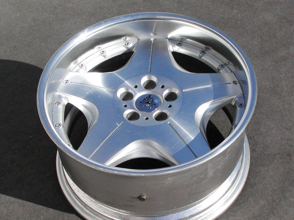 JDM Deep rim haute couture 9J 10J crown Mark X Cima TE37 VS-KF BBS LM No Tires - Image 3