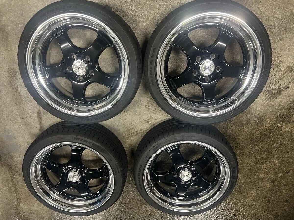 JDM Deep groove rims WORK MEISTER S1R workMeister 17-inch WORK No Tires