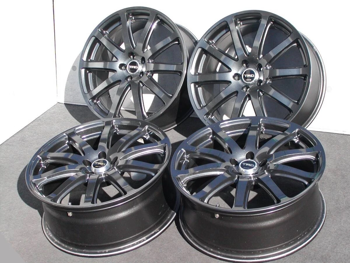 JDM Toyota Genuine OP RAYS TRD TF2 7.5J +45 PCD100-5H Wheels for Prius No Tires