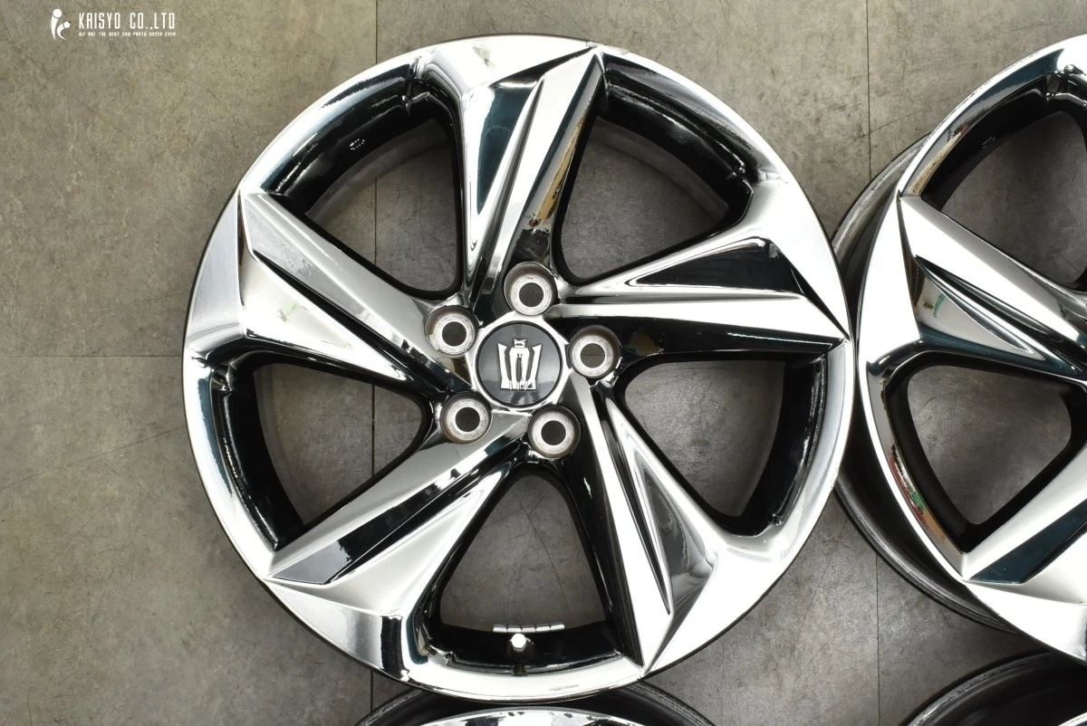 JDM Sputtering Toyota 220 Crown RS Genuine 18-inch 8J +45 PCD114.3 4-w No Tires - Image 5