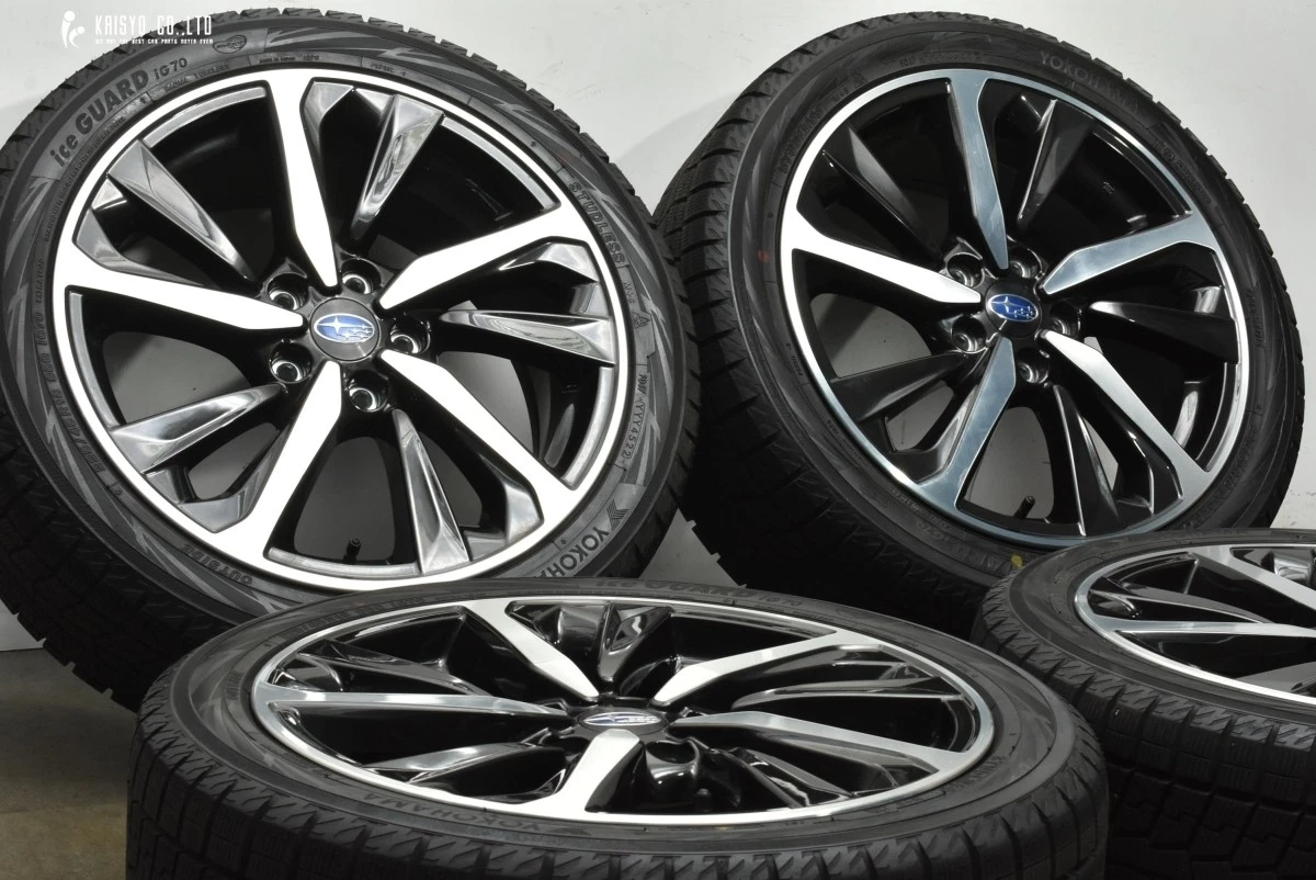 JDM Sharpened Groove Subaru Levorg VN OEM 18-inch 7.5J +55 PCD114.3 Yo No Tires - Image 2