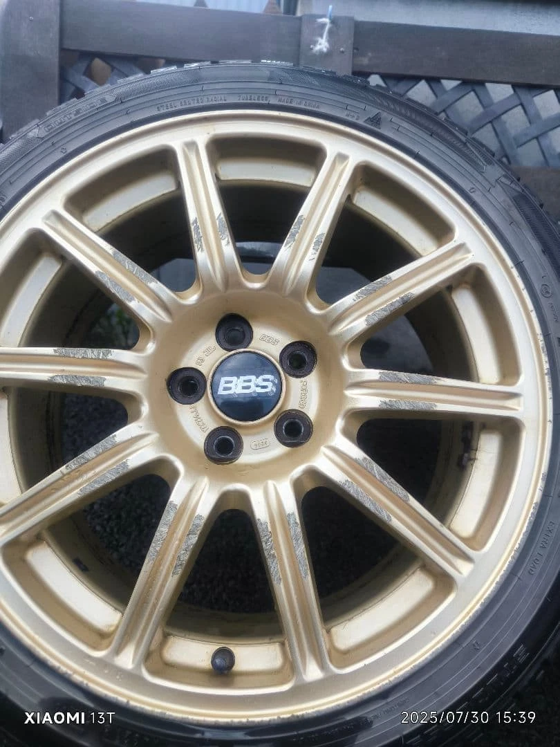JDM Currently under negotiation: Subaru GDB BBS forging repair complet No Tires - Image 5