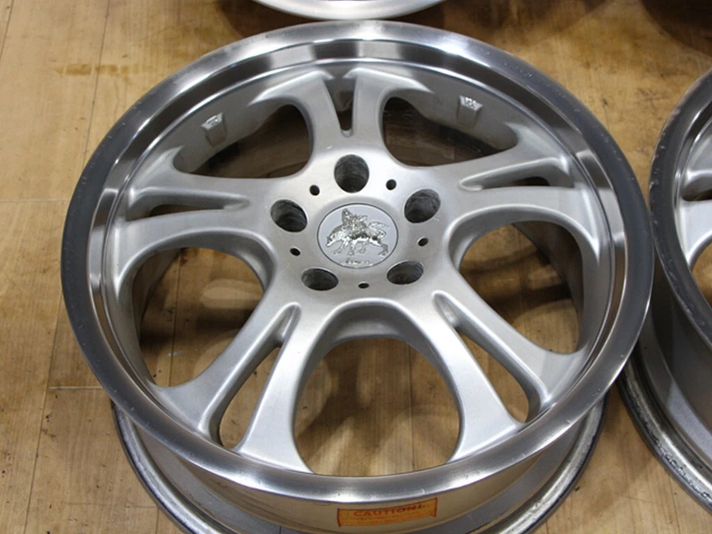 JDM C37 Deep Rim Out of Print Rare Weds Kranze Cerberus 17x7J+43 PCD11 No Tires - Image 4
