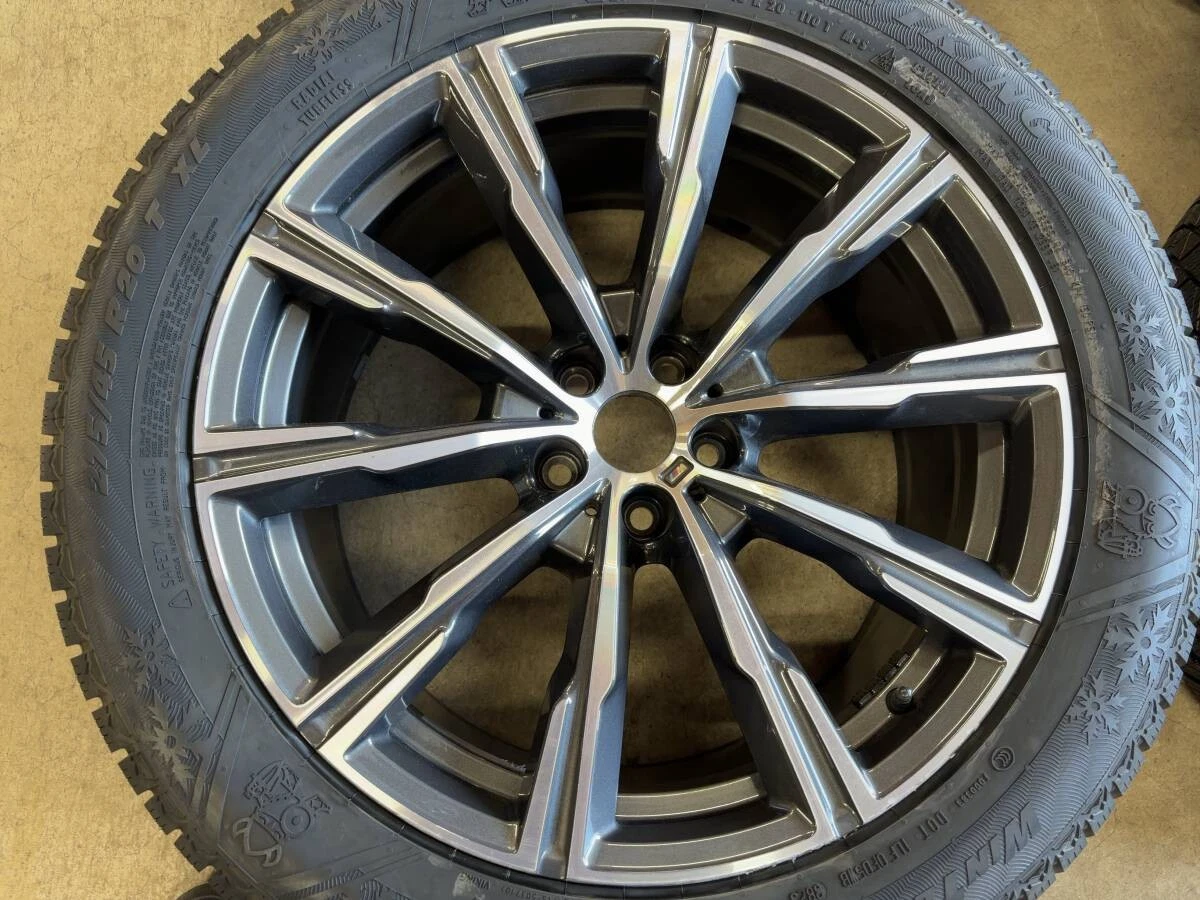 JDM Genuine Msports BMW X5 G05 X6 G06 wheels with winter tires 20-inch No Tires - Image 4
