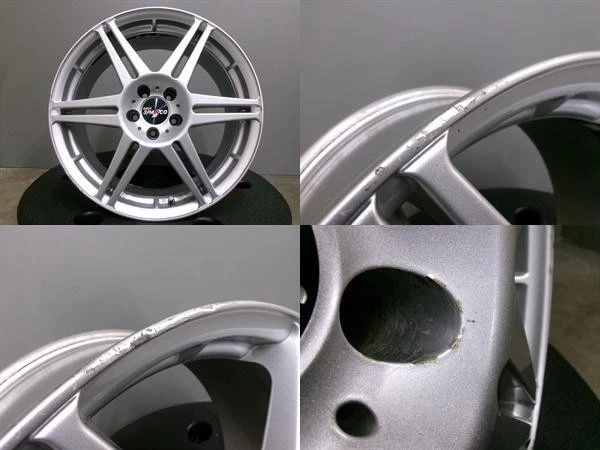 JDM Out of print rare RALLY SPARCO TARMAC 178J +38 5H100 wheels. Rare No Tires - Image 6