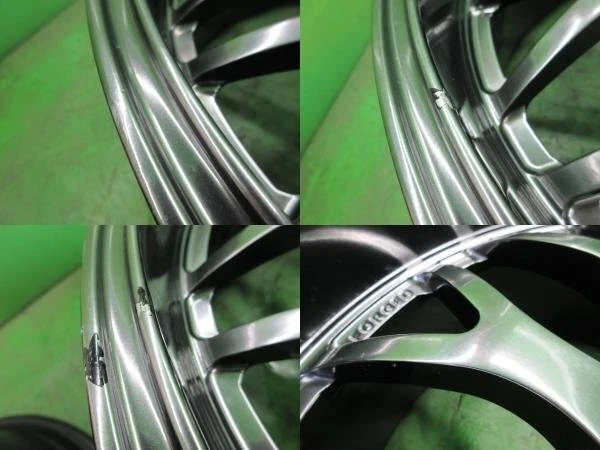 JDM Deep rims PCD120 IWC RS-1 mesh lightweight forging 8j/+20 9j/+20 h No Tires - Image 5