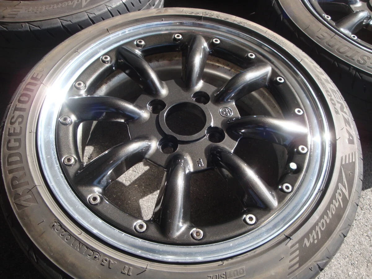 JDM Perfect for light trucks and kei cars Watanabe RS-8 15-inch alumin No Tires - Image 6