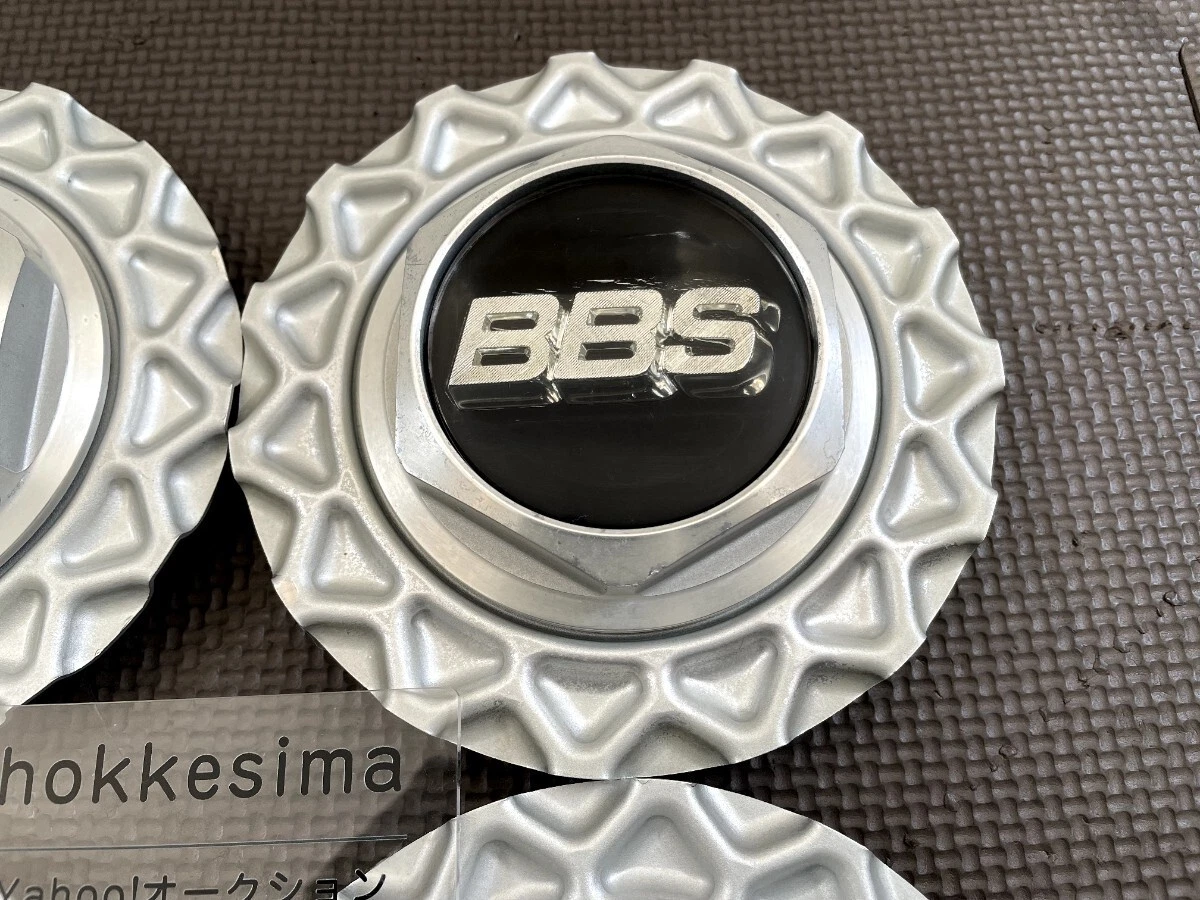 JDM BBS RS screw-on center cap ornaments for 14-15 inch wheels 4 piece No Tires - Image 5